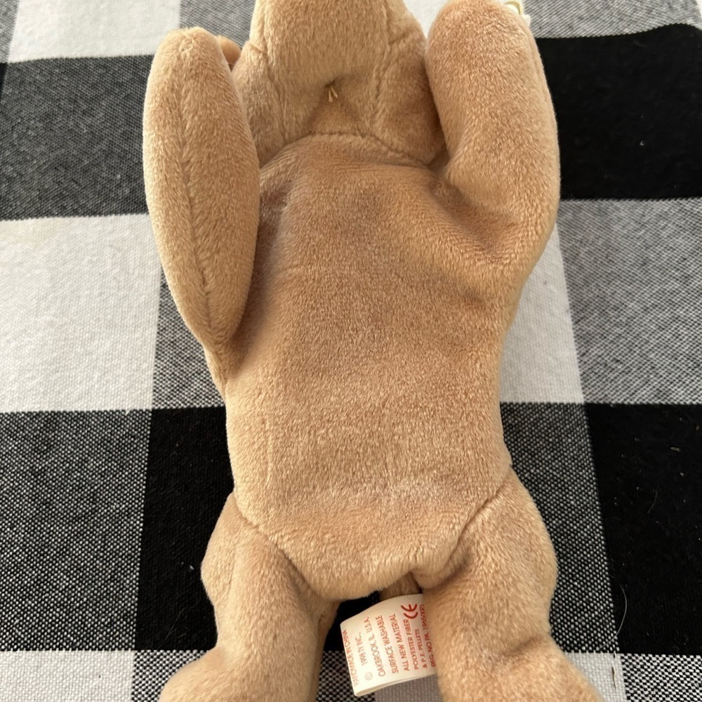 TY beanie babies fetch born 1997 brown puppy dog - Picture 6 of 13